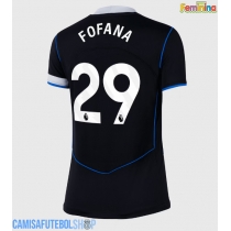 Camisa de time de futebol Chelsea Wesley Fofana #29 Replicas 3º Equipamento Feminina 2025-26 Manga Curta